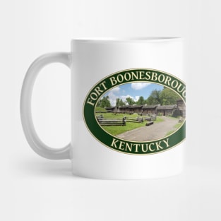 Historic 18th Century Fort Boonesborough in Kentucky Mug